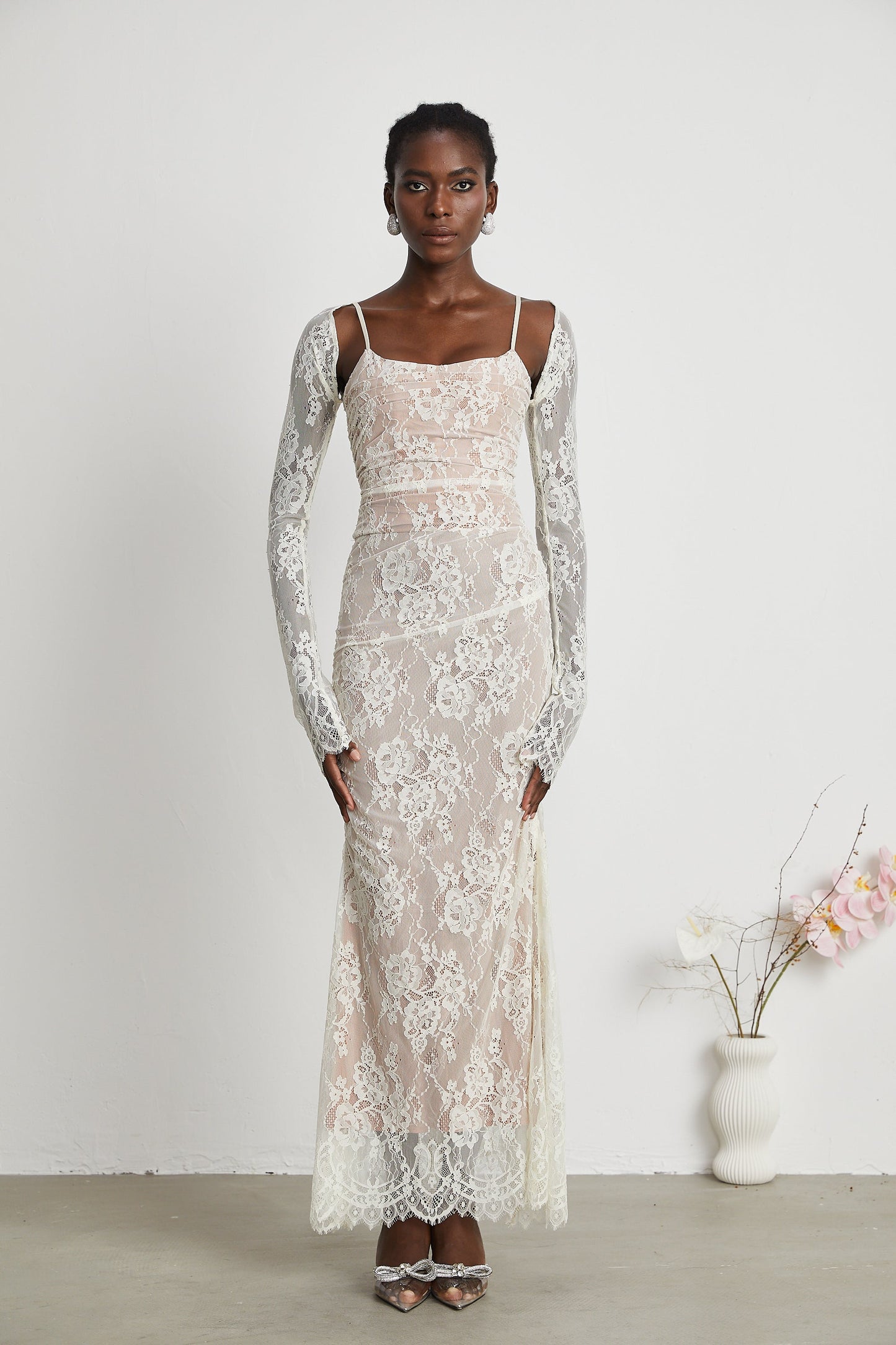 Valérie | Lace Maxi Dress