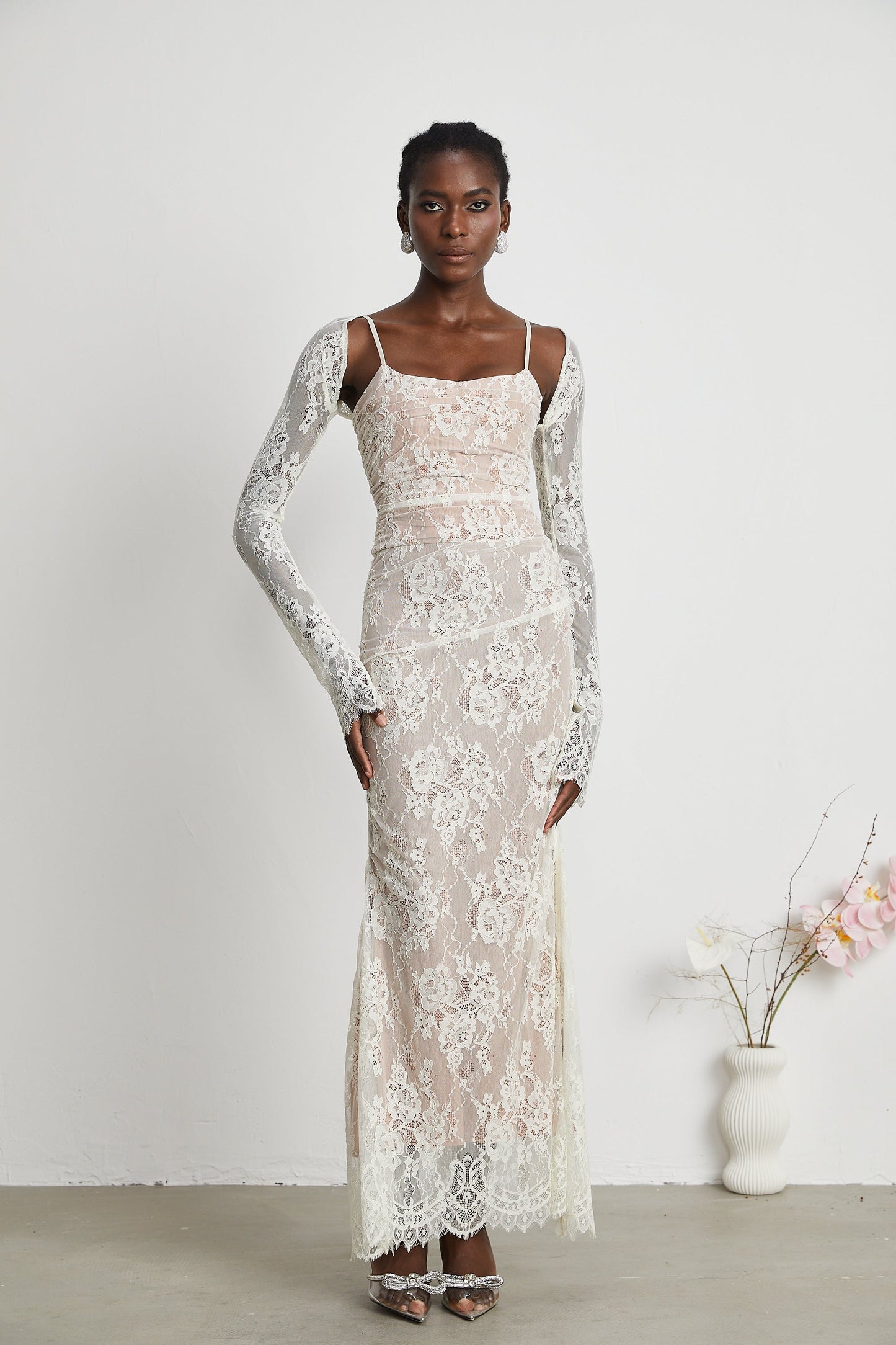 Valérie | Lace Maxi Dress