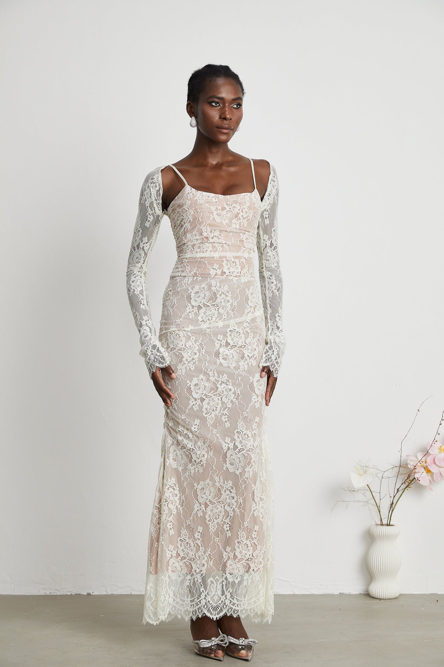 Valérie | Lace Maxi Dress