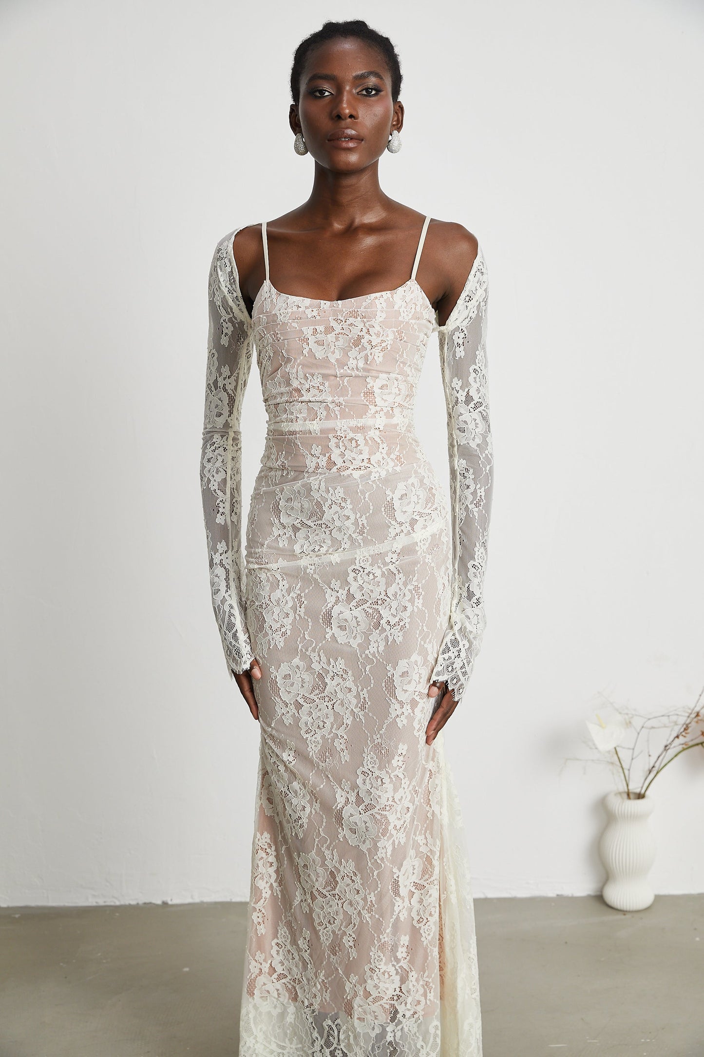 Valérie | Lace Maxi Dress