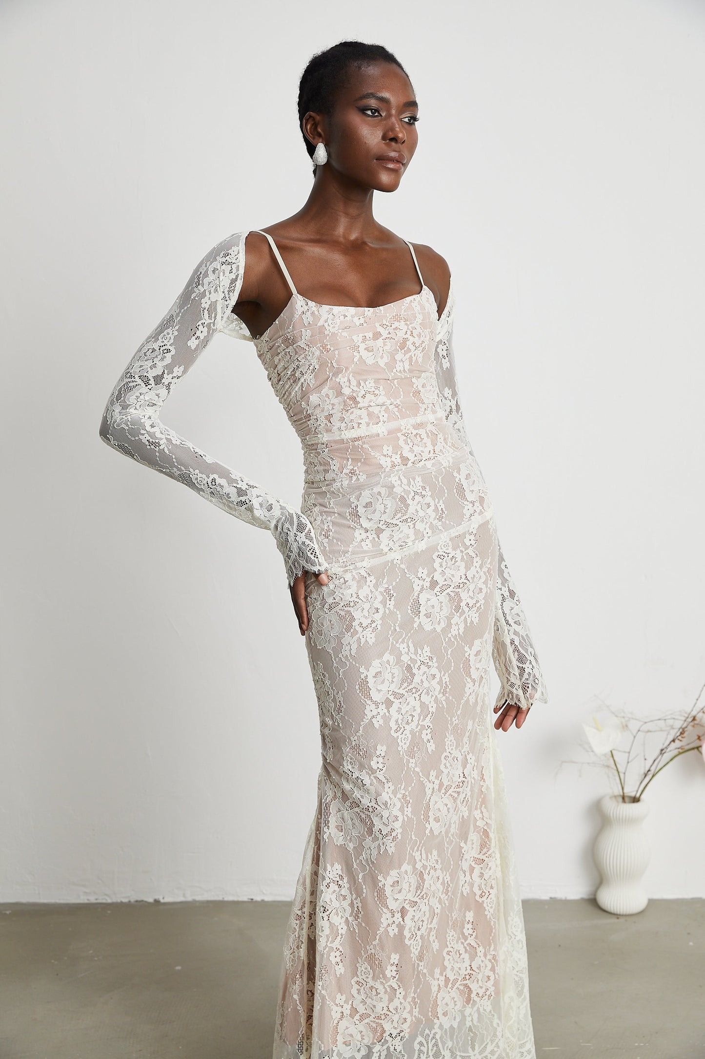 Valérie | Lace Maxi Dress