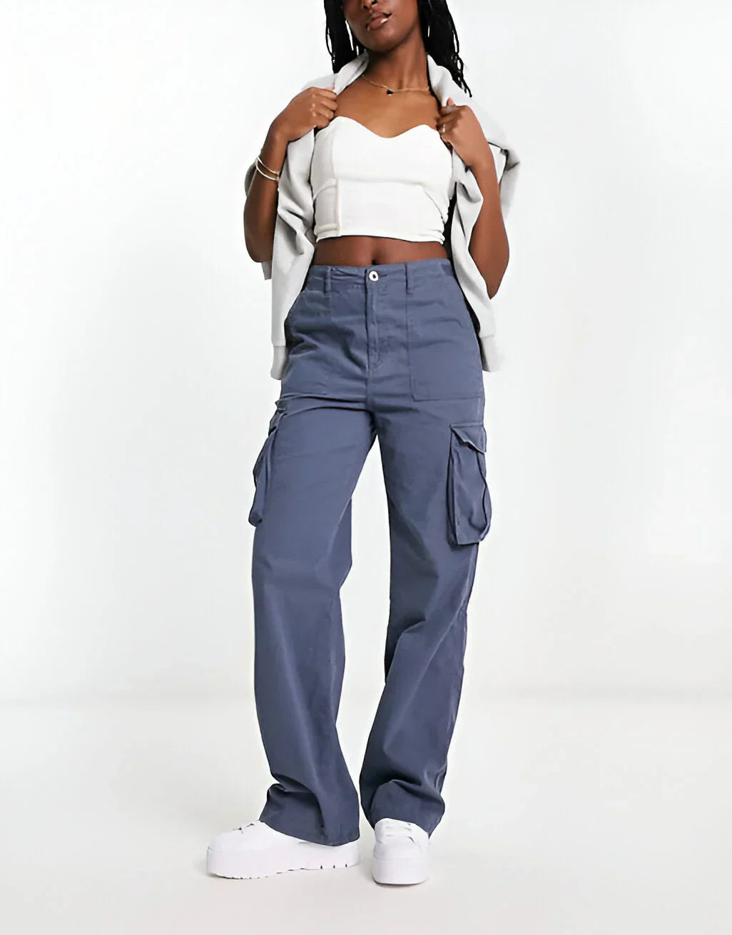 Milly | Adjustable Waist Cargo Pants