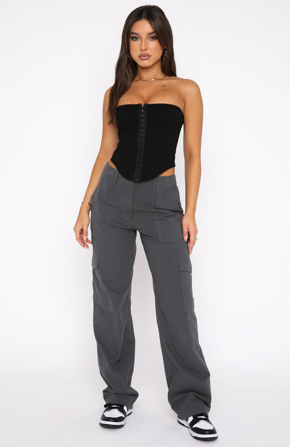 MARLENE PANTS - CHARCOAL