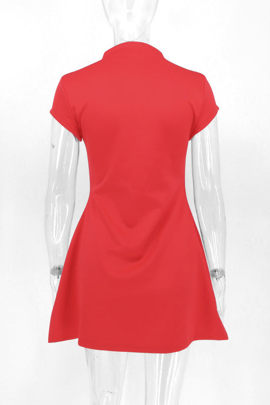 Thea Mini Dress - Red