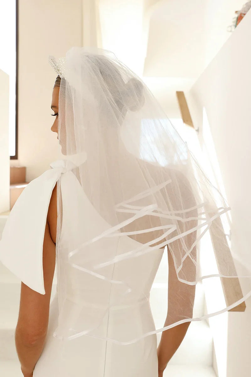 Bride To Be Veil - White