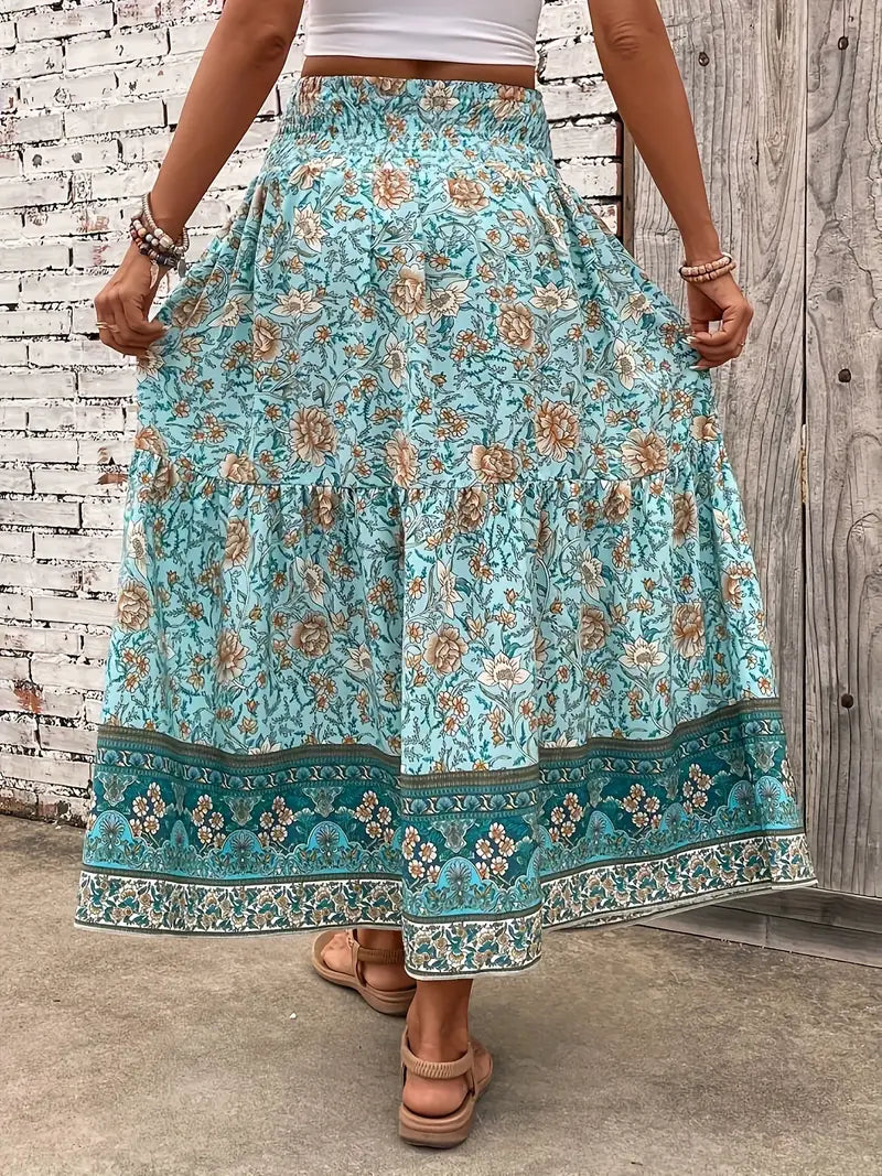 Layla | Stunning Shirred Waist Skirt