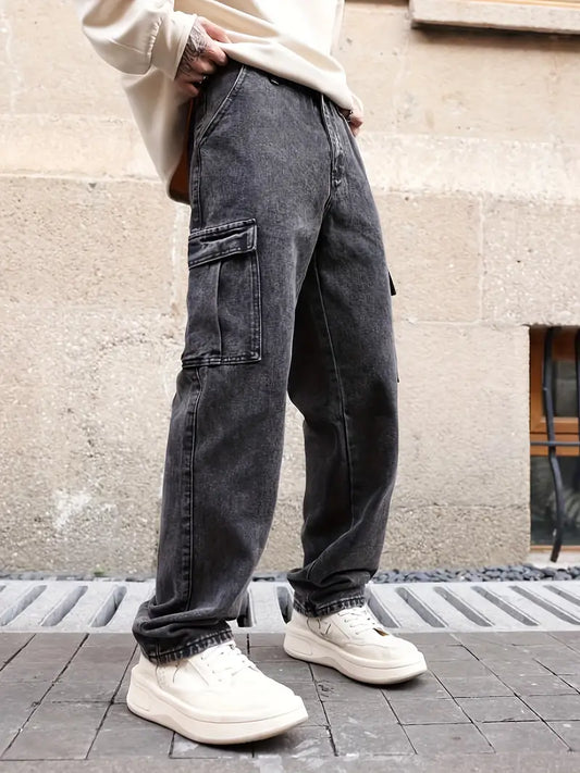 Rocco | Loose Fit Cargo Jeans