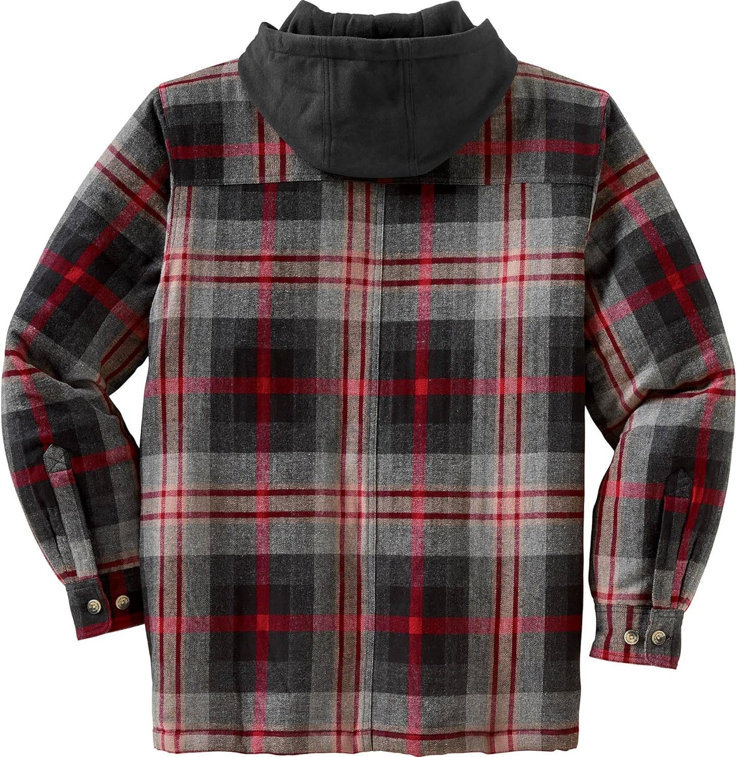 Wolf | Hooded Flannel Jacket