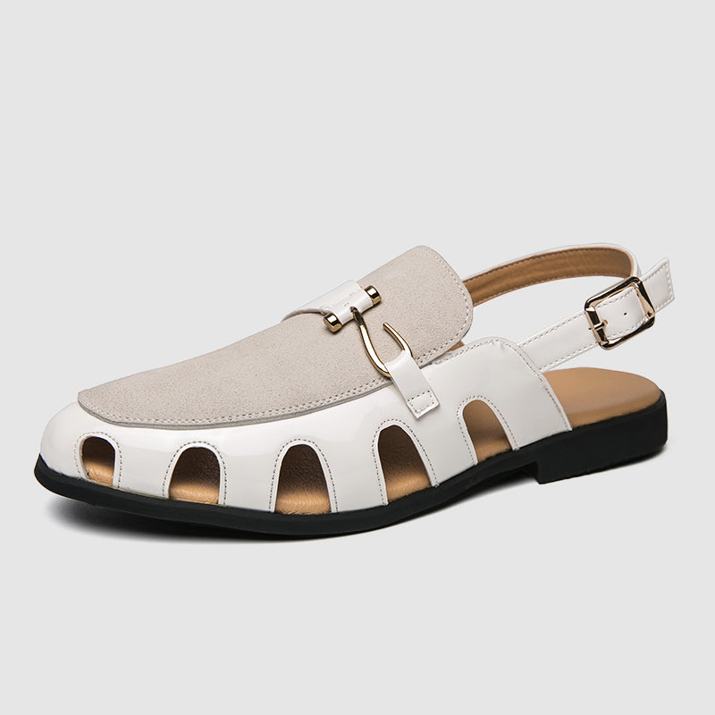 Adria Genuine Leather Sandals