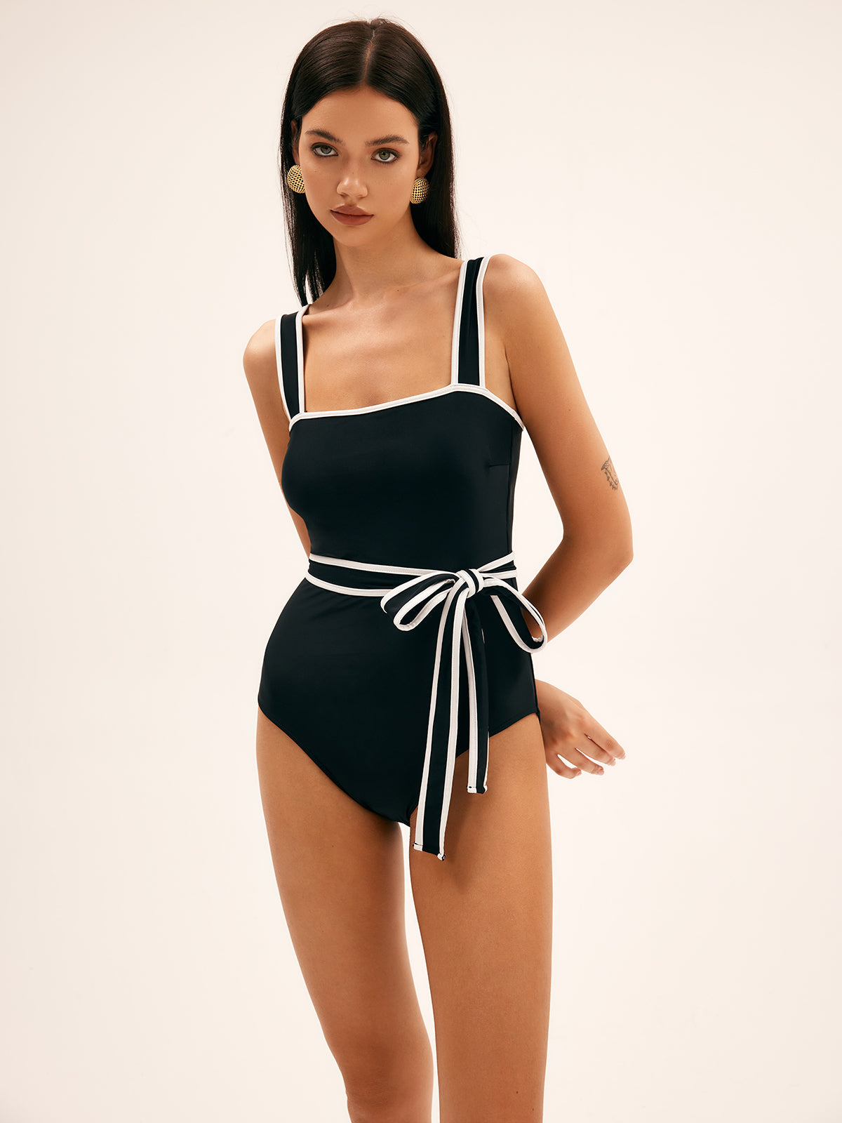 Aurora | Sunbeam Belted Swimsuit