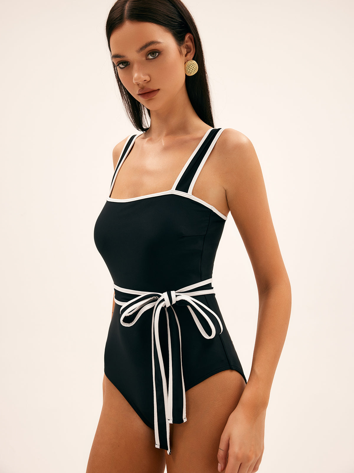 Aurora | Sunbeam Belted Swimsuit