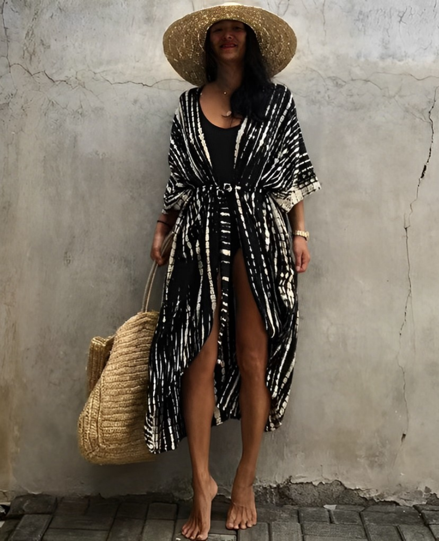 Isla | Women's Boho Kimono Cover-Up | Flowy Kimono