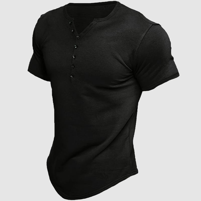 Boss Henley Short Sleeve Shirt