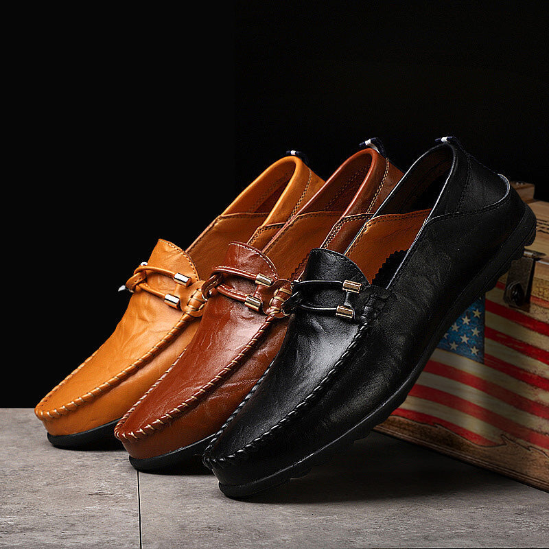 Charles Morrison Genuine Leather Loafers