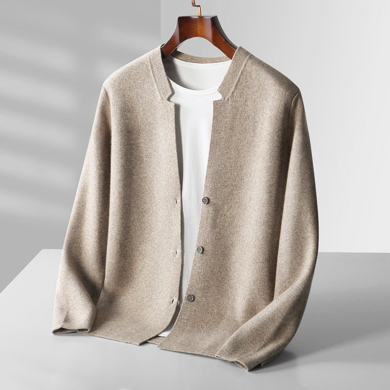 Charles Morrison Signature Wool Cardigan