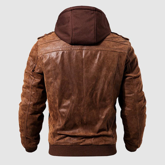 Dogfight Genuine Leather Jacket