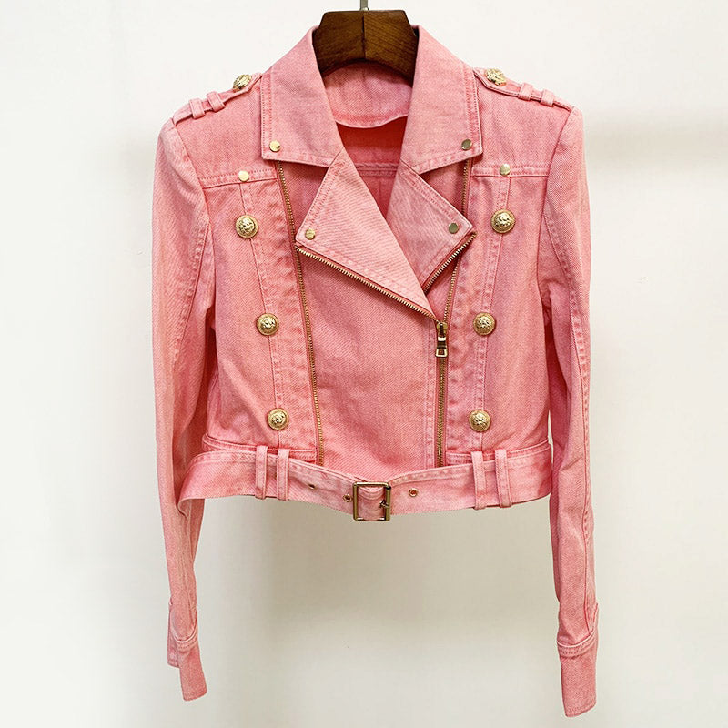 Emie-Daly Cropped Denim Spring Jacket