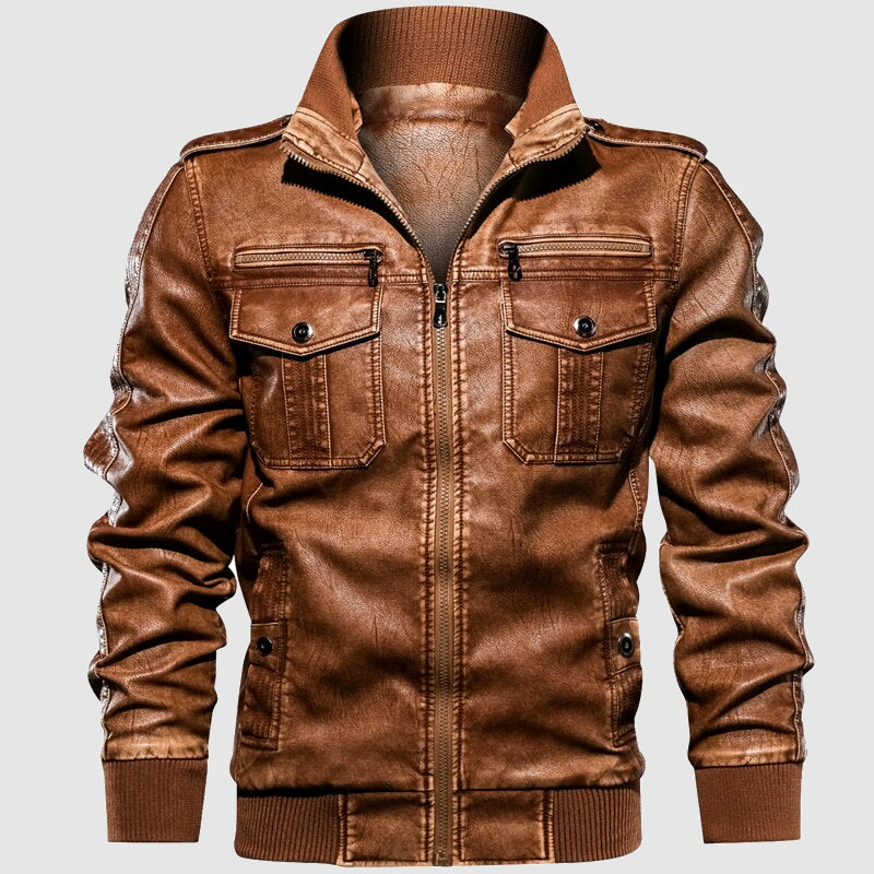 Engine Leather Jacket