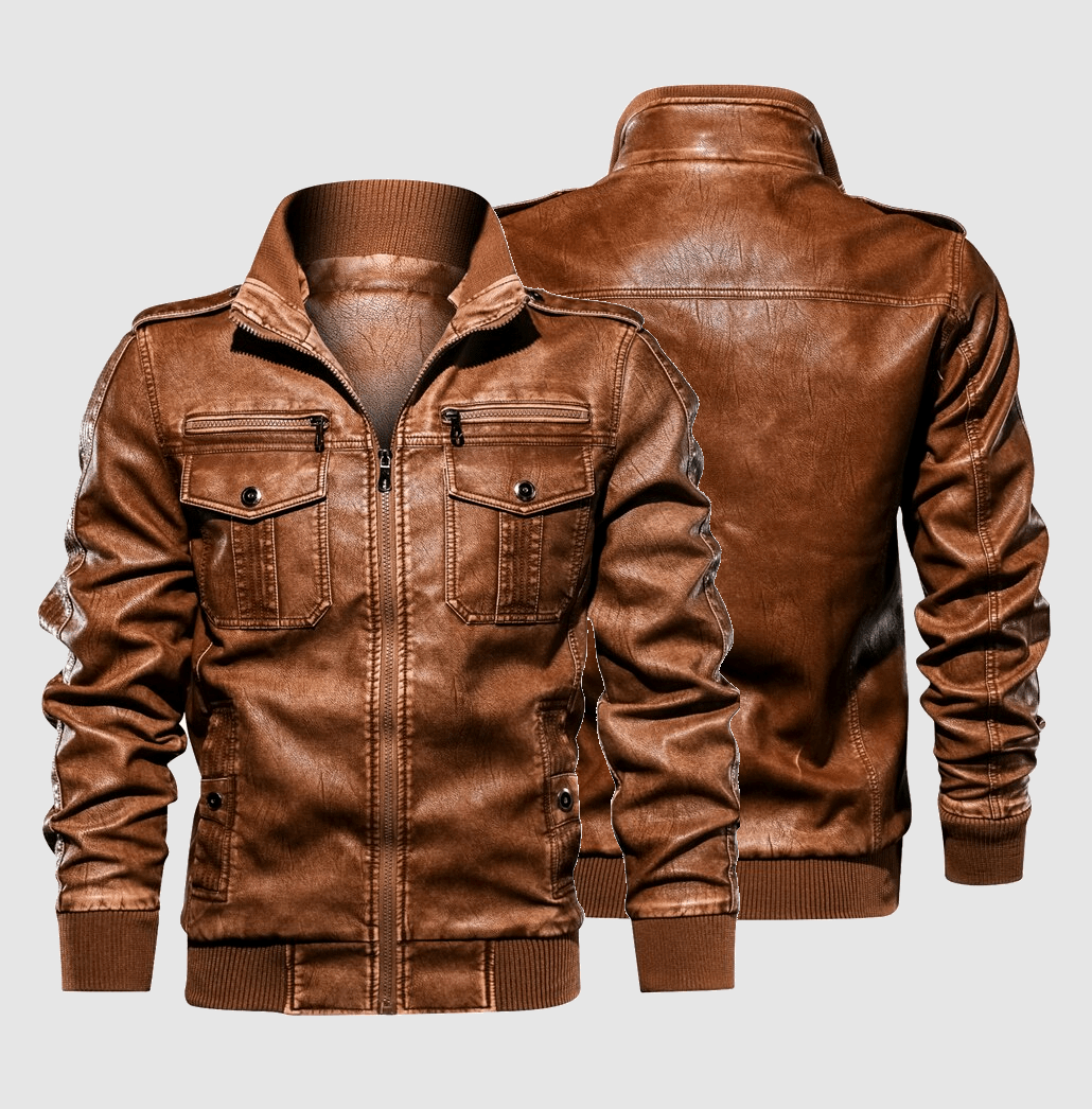 Engine Leather Jacket