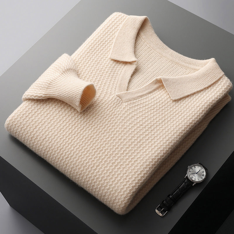 Enzo Premium Cashmere Wool Sweater