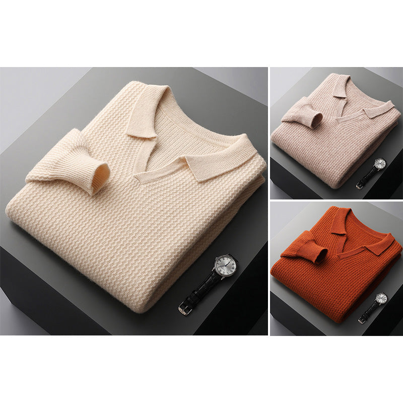 Enzo Premium Cashmere Wool Sweater