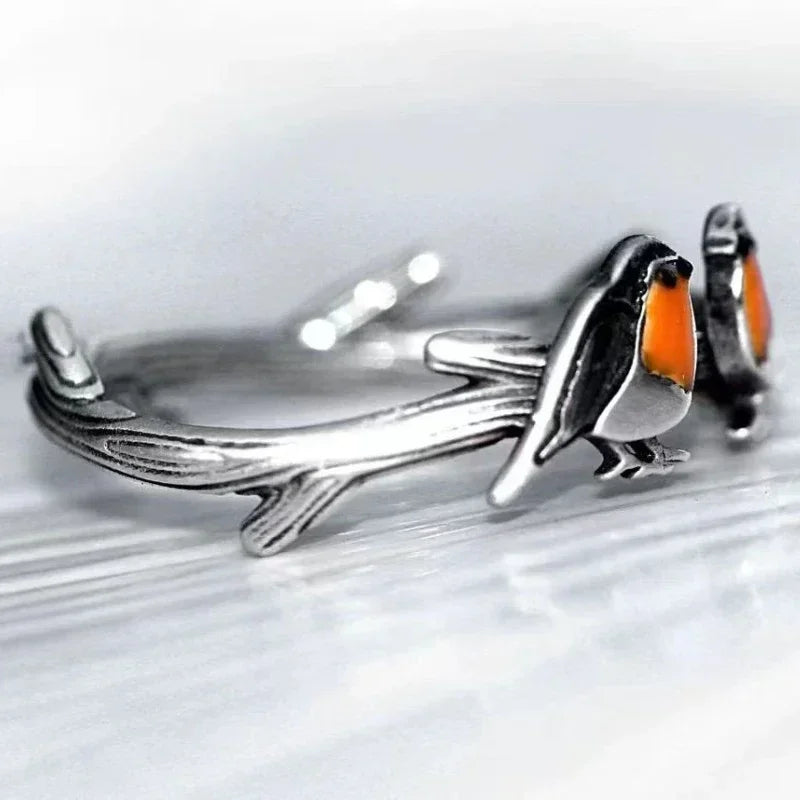 Matchy Birds | Stainless Steel Ring