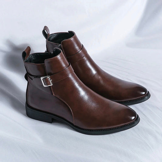 Executive Zip Chelsea Boots