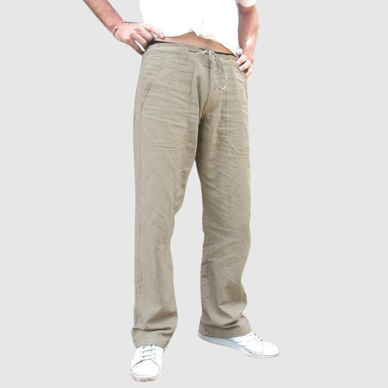 Frank Hardy Bali Linen Trousers