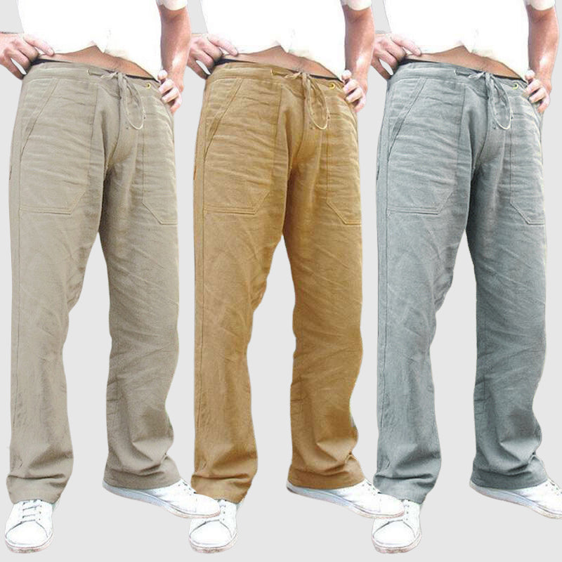 Frank Hardy Bali Linen Trousers