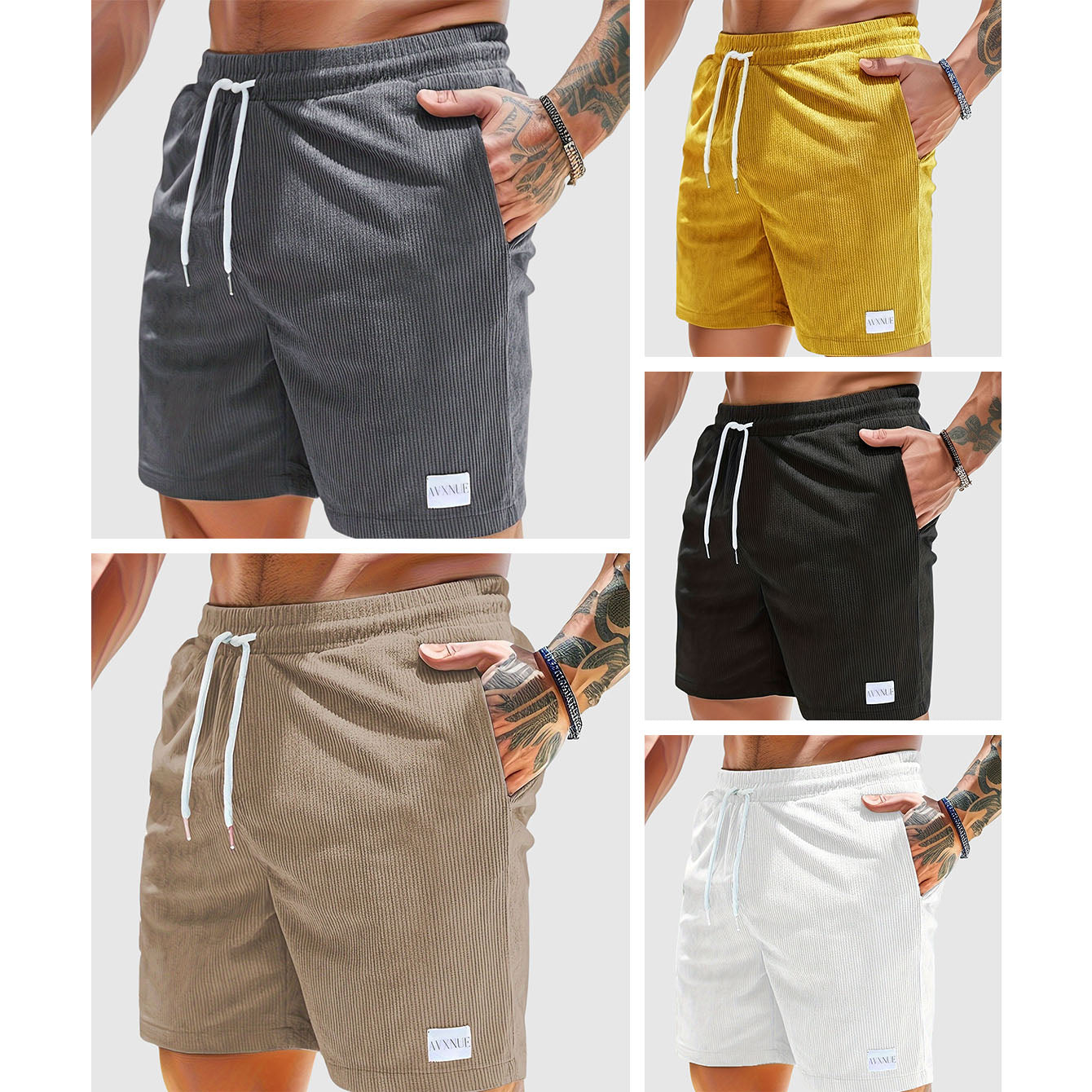 Frank Hardy Breezy Corduroy Shorts