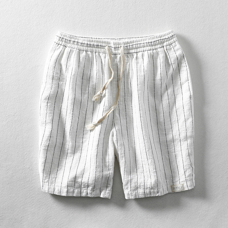 Frank Hardy Cotton Striped Shorts