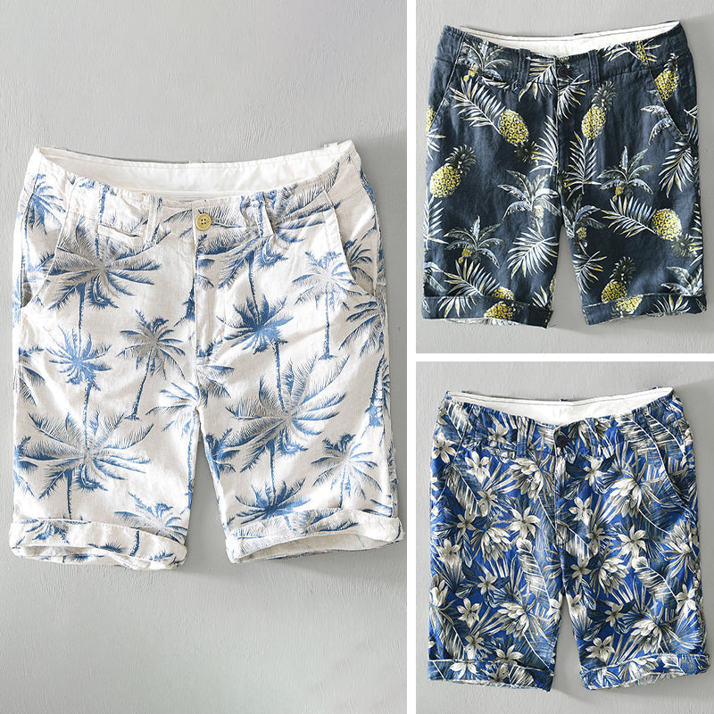 Frank Hardy Ibiza Linen Shorts