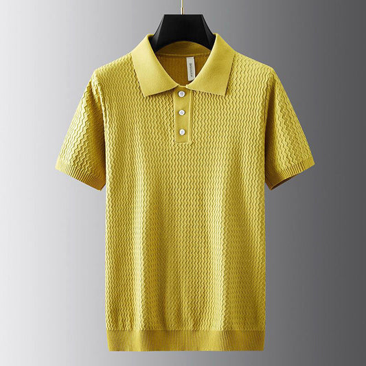 Frank Hardy Knitted Polo Shirt