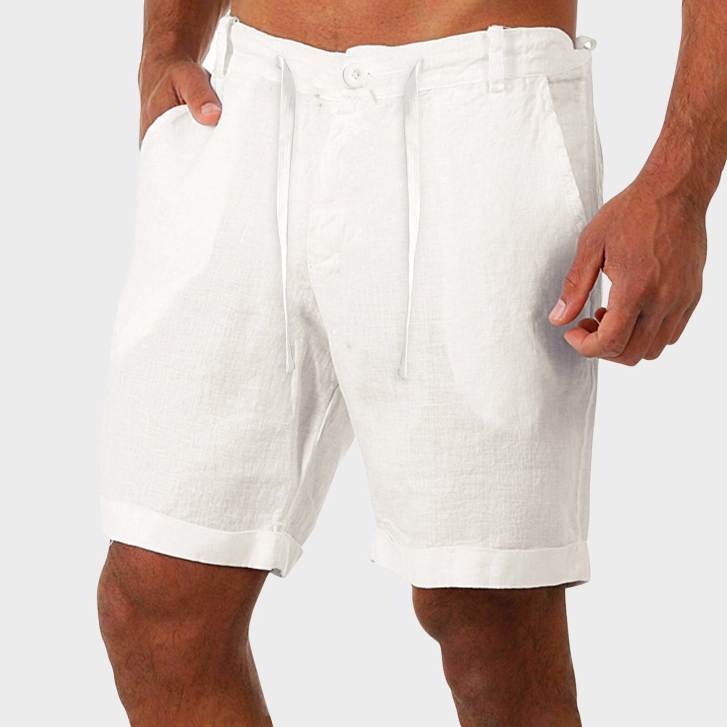 Frank Hardy Linen Summer Vacation Shorts