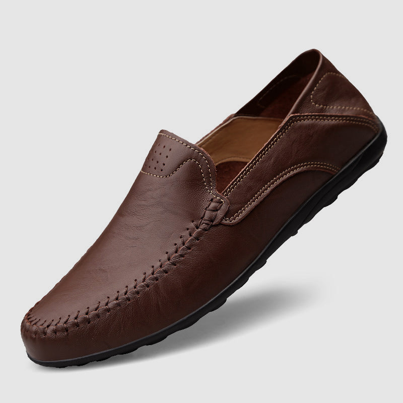 Frank Hardy Minimal Leather Loafers