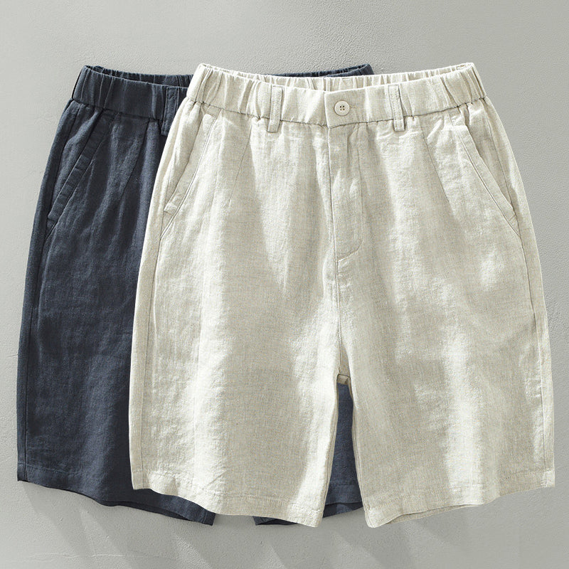 Frank Hardy Premium Islander Linen Shorts