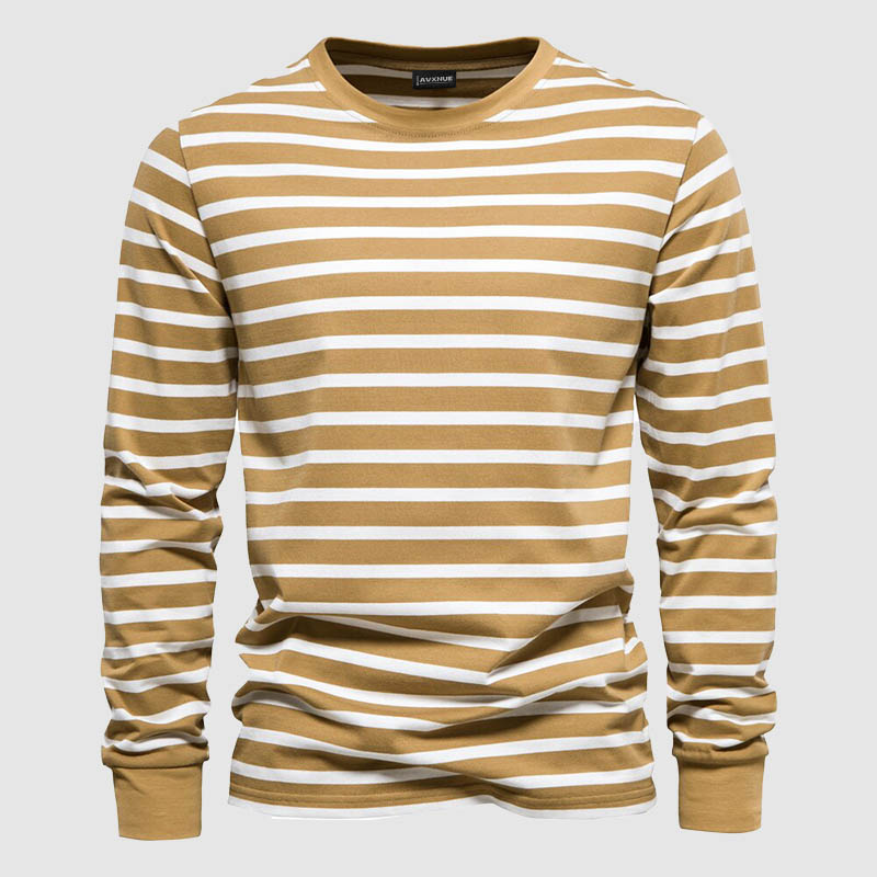 Frank Hardy Premium Striped Cotton Sweatshirt