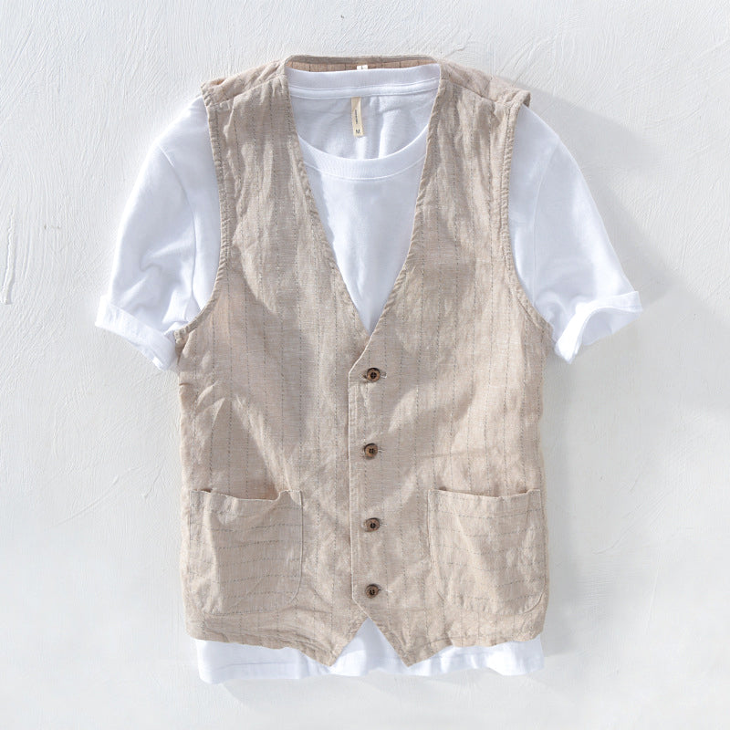 Frank Hardy Princeton Premium Linen Vest