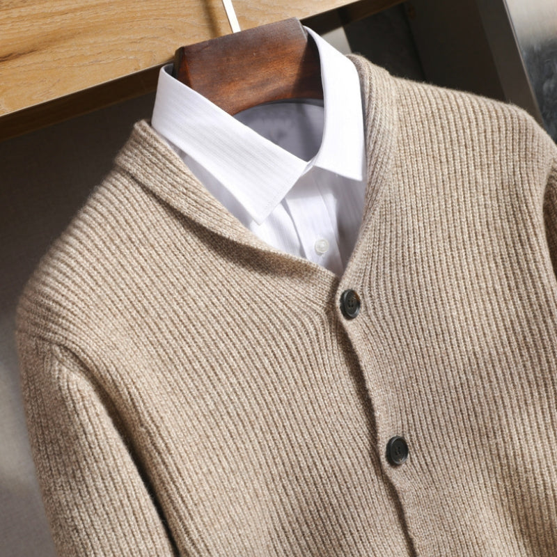 Frank Hardy Refined Wool Cardigan