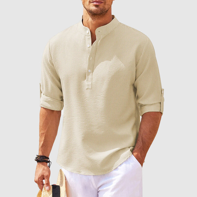 Frank Hardy Signature Henley Shirt