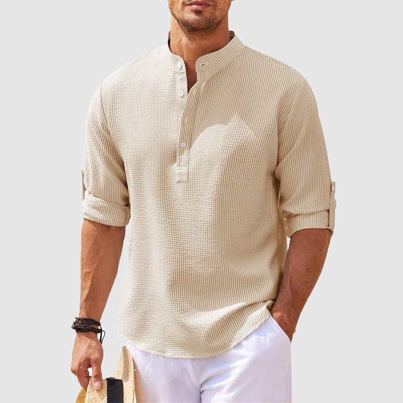 Frank Hardy Sun Haven Henley Shirt