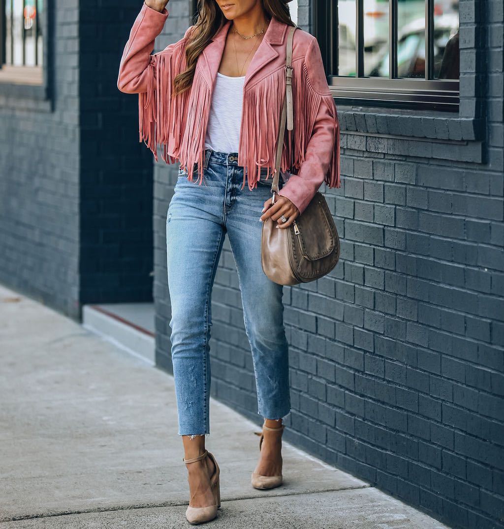 Brooke | Stylish Fringe Detailed Jacket