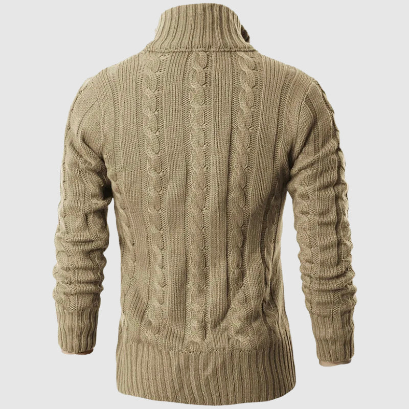 Henri L'Éclatant Executive Wool Cardigan