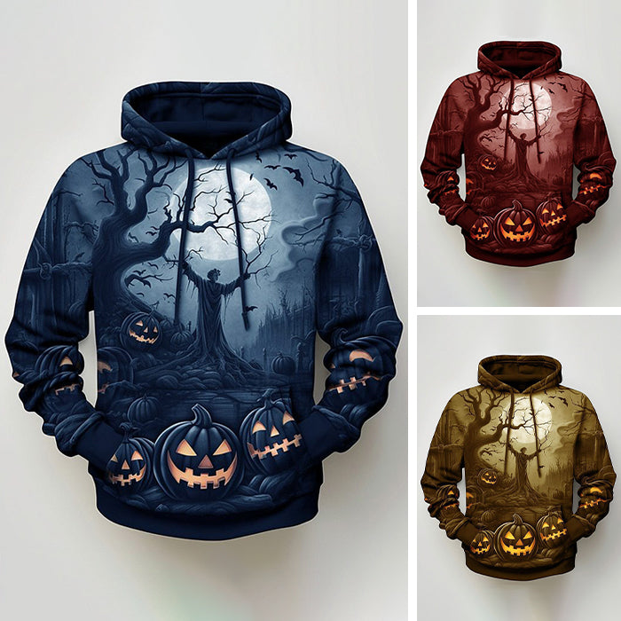 Jack-O'-Lantern Spooky Hoodie