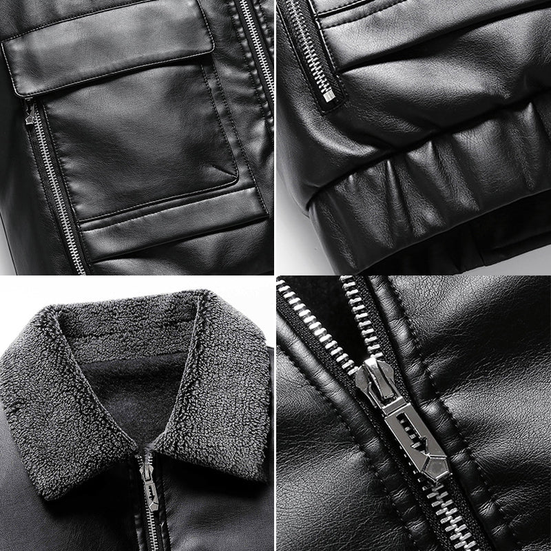 Jean Pilot Leather Jacket