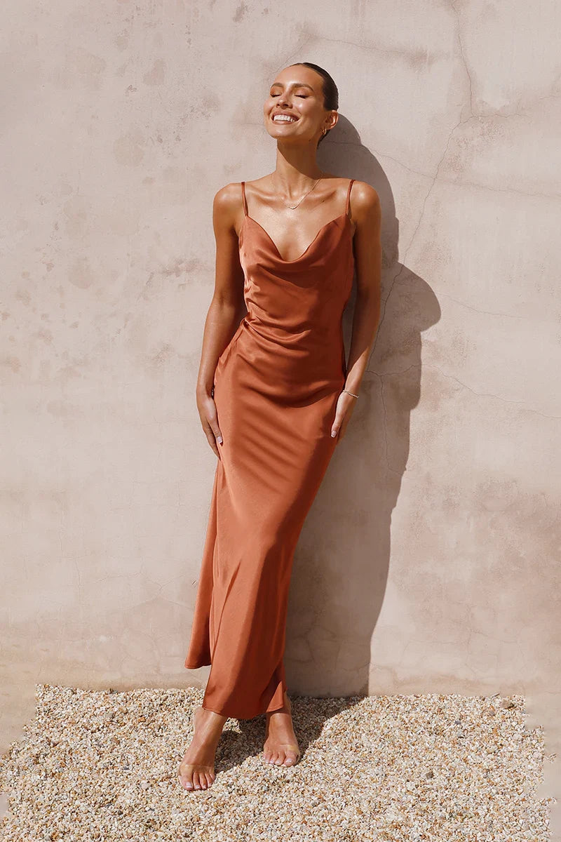 Willow Maxi Dress - Copper