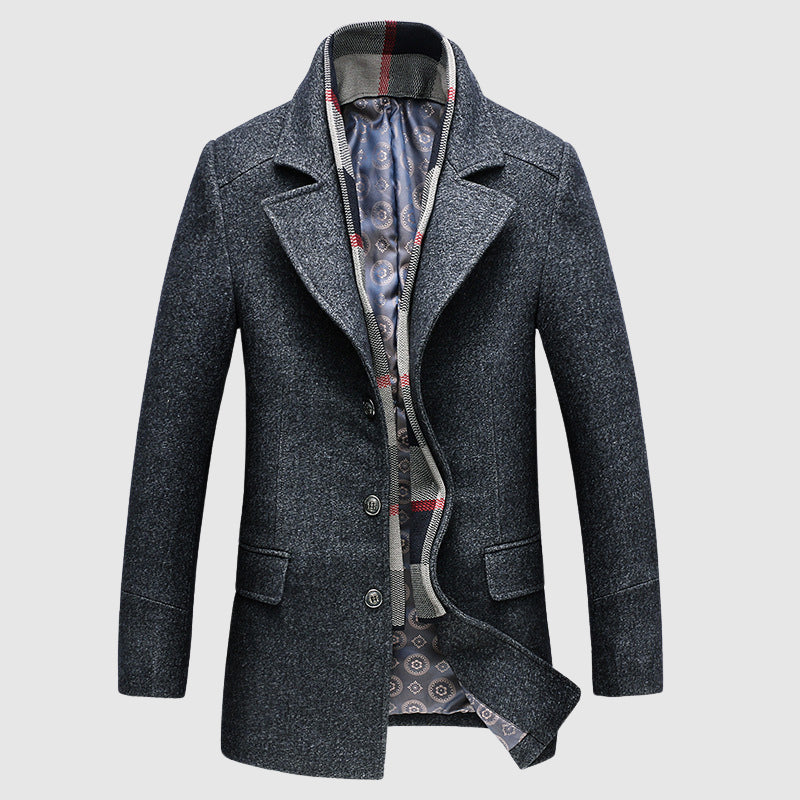 L'Art du Froid Wool Coat by Louis Martin