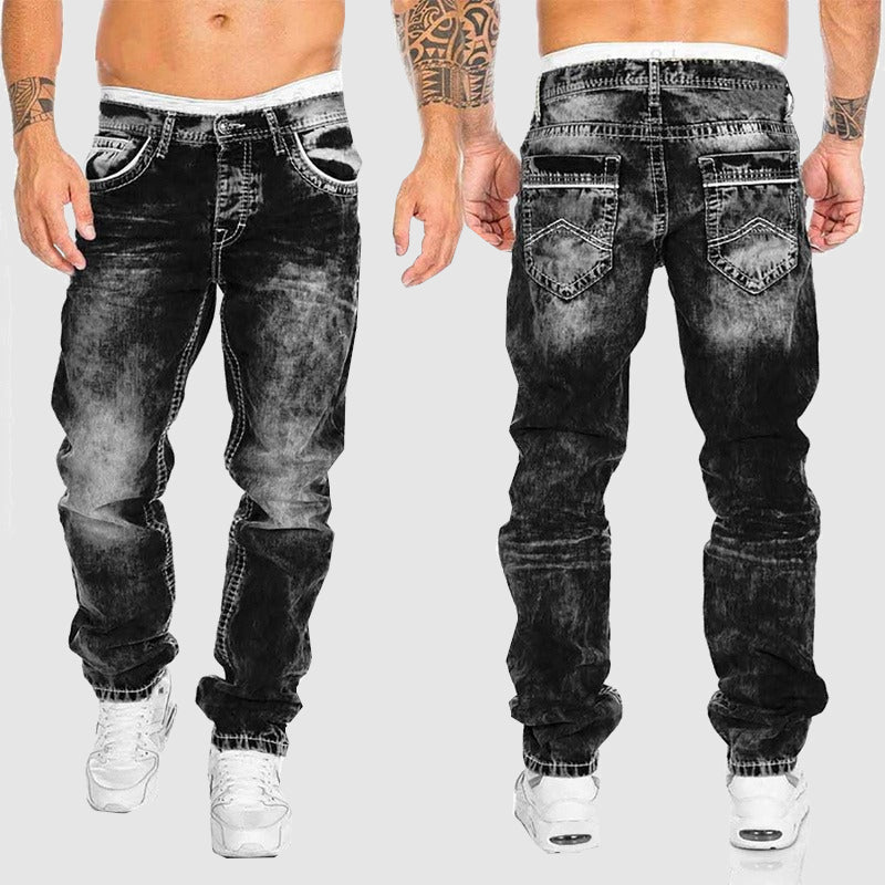 Maverick Washed Denim Jeans