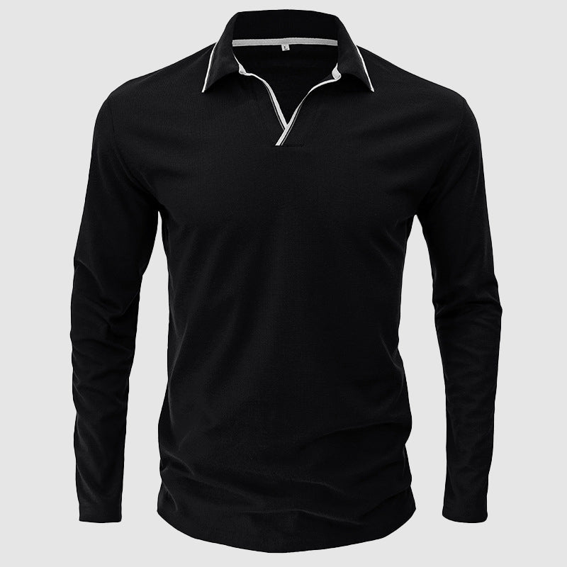 Milano Long Sleeve Polo Shirt