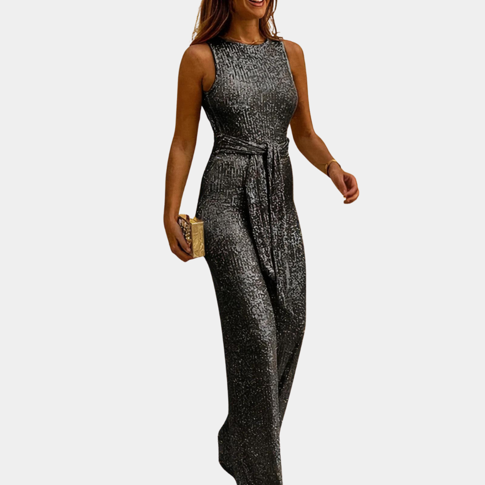 Sienna | Elegant Sleeveless Evening Jumpsuit